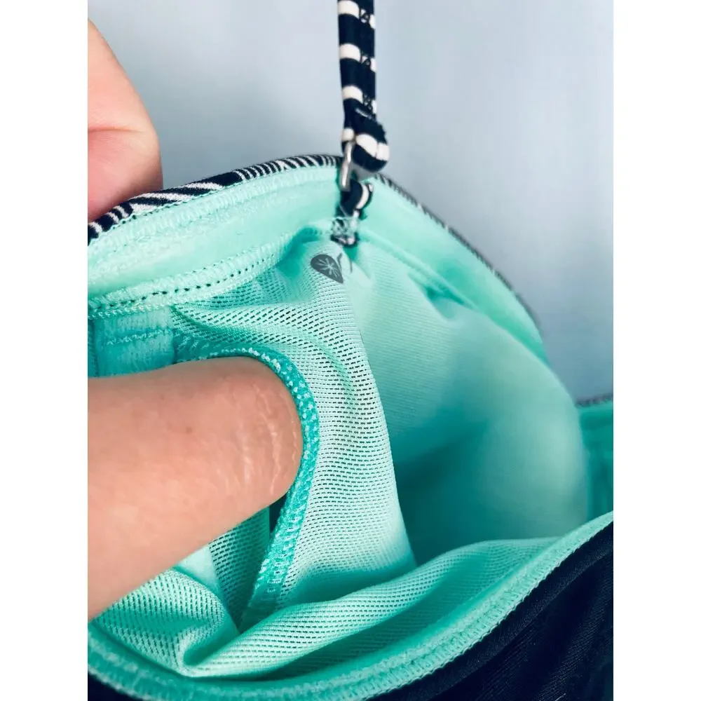 Athleta Swim Tankini Top 40B/C NWT Black